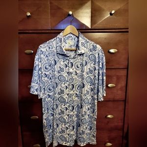 Tailorbyrd Paisley Men Polo Shirt